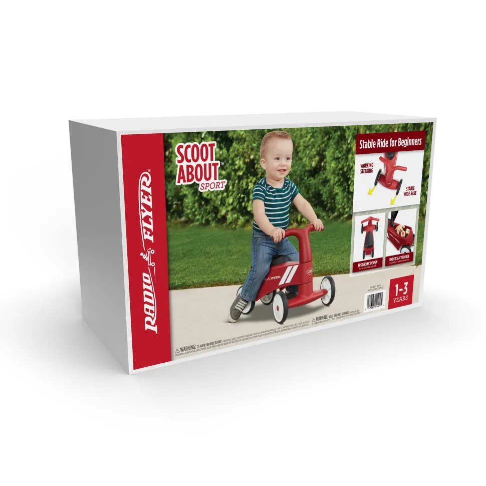 Radio Flyer Scoot About Sport Fashion