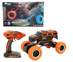 Toyworld NZ Rock Through 1:14 Remote Control Off Road Vehicle Green Orange/Black Flash Sale