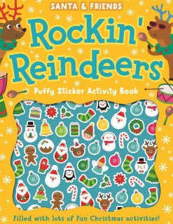 Toyworld NZ Santa & Friends Rockin Reindeer Sticker Flash Sale