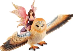 Schleich Bayala Fairy In Flight On Glam-Owl Clearance