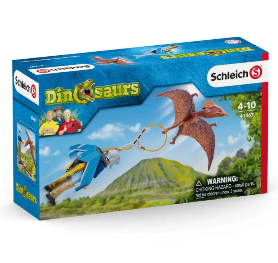 Schleich Dinosaurs Jetpack Chase Best Sale