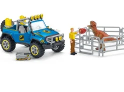 Schleich Dinosaurs Off-Road Vehicle With Dino Outpost Set New