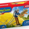 Schleich Dinosaurs Parachute Rescue New