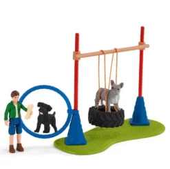 Schleich Farm World Puppy Agility Training Set Best Sale