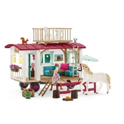 Schleich Horse Club Caravan For Secret Club Meetings Set Best Sale
