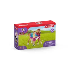 Schleich Horse Club Foal With Blanket Set Online