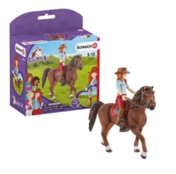 Schleich Horse Club Hannah & Cayenne Cheap