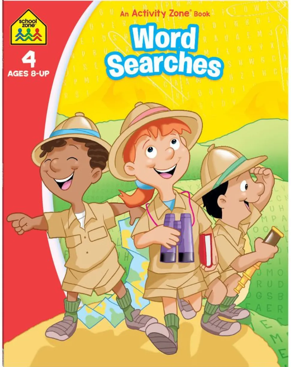 School Zone Activity Zone Word SeaRChes Workbook Best Sale