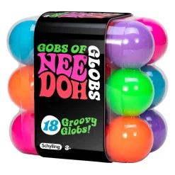 schylling Gobs Of Globs Teenie NeeDoh 18 Pack Clearance