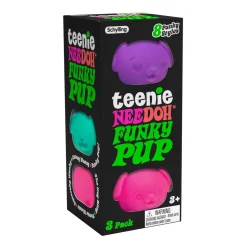 schylling Teenie NeeDoh Funky Pups Assorted Styles Hot