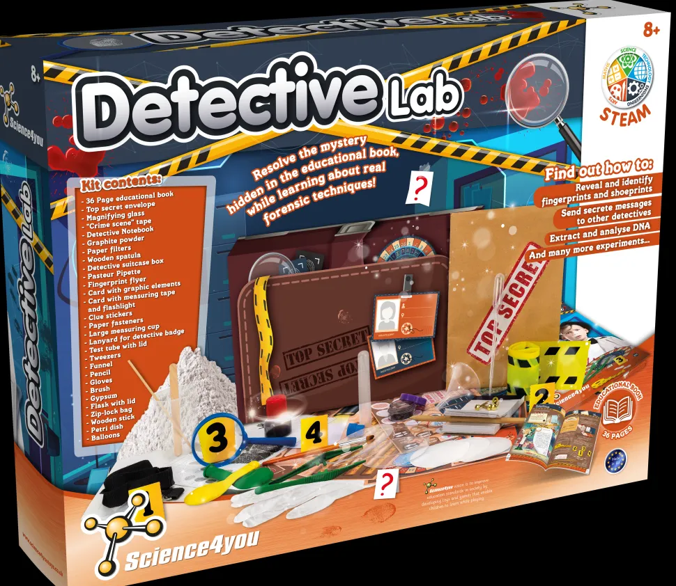 Toyworld NZ Science 4 You Detective Lab Hot