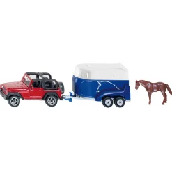 Siku 1651 Jeep With Horse Trailer Shop