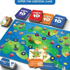 Skillmatics Guess In 10 Around The World Board Game Flash Sale