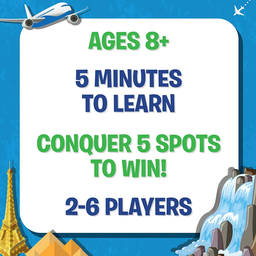 Skillmatics Guess In 10 Around The World Board Game Flash Sale