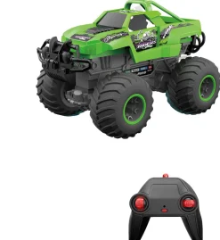 Toyworld NZ Sneak Power 1:16 Remote Control Large Wheeled Cross Country Collision Burst Vehicle Green Cheap