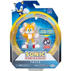 Sonic The Hedgehog 4 Inch Figure - Tails With Invincibility Item Best