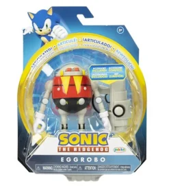 Sonic The Hedgehog 4 Inch Figure - Eggrobo With Blaster Hot