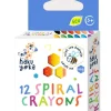 Toyworld NZ Spiral Crayons-12 Colours Cheap