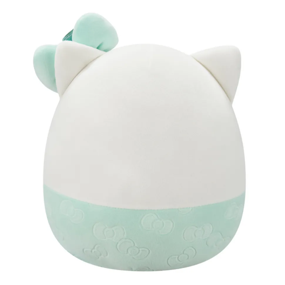 Squishmallows 8 Inch Hello Kitty 50th Anniversary Bows Teal Fashion