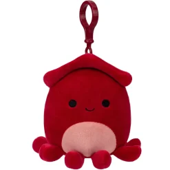 Squishmallows 3.5 Inch Plush Clip-On Altman The Squid Fashion