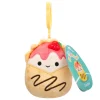 Squishmallows 3.5 Inch Plush Clip-On S20 Gasten Strawberry Crepe Sale