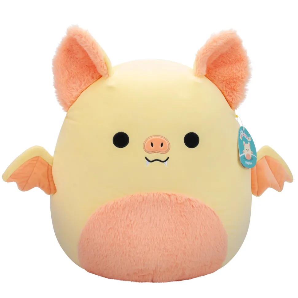 Squishmallows 16 Inch Plush Meghan The Cream And Pink Bat Flash Sale
