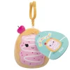 Squishmallows 3.5 Inch Plush Clip-On S20 Perl Pink Cherry Toaster Store