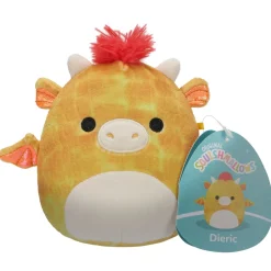 Squishmallows 5 Inch Plush Dieric The Yellow Dragon Best