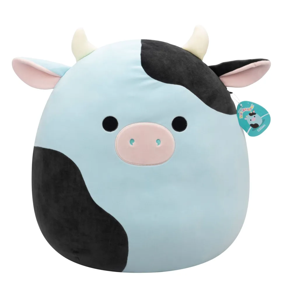 Squishmallows 20 Inch Plush Cillian Blue And Black Cow Cheap