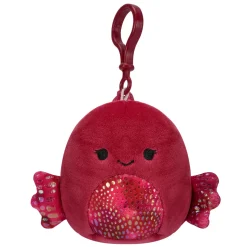 Squishmallows 3.5 Inch Plush Clip-On Barella The Betta Fish Discount