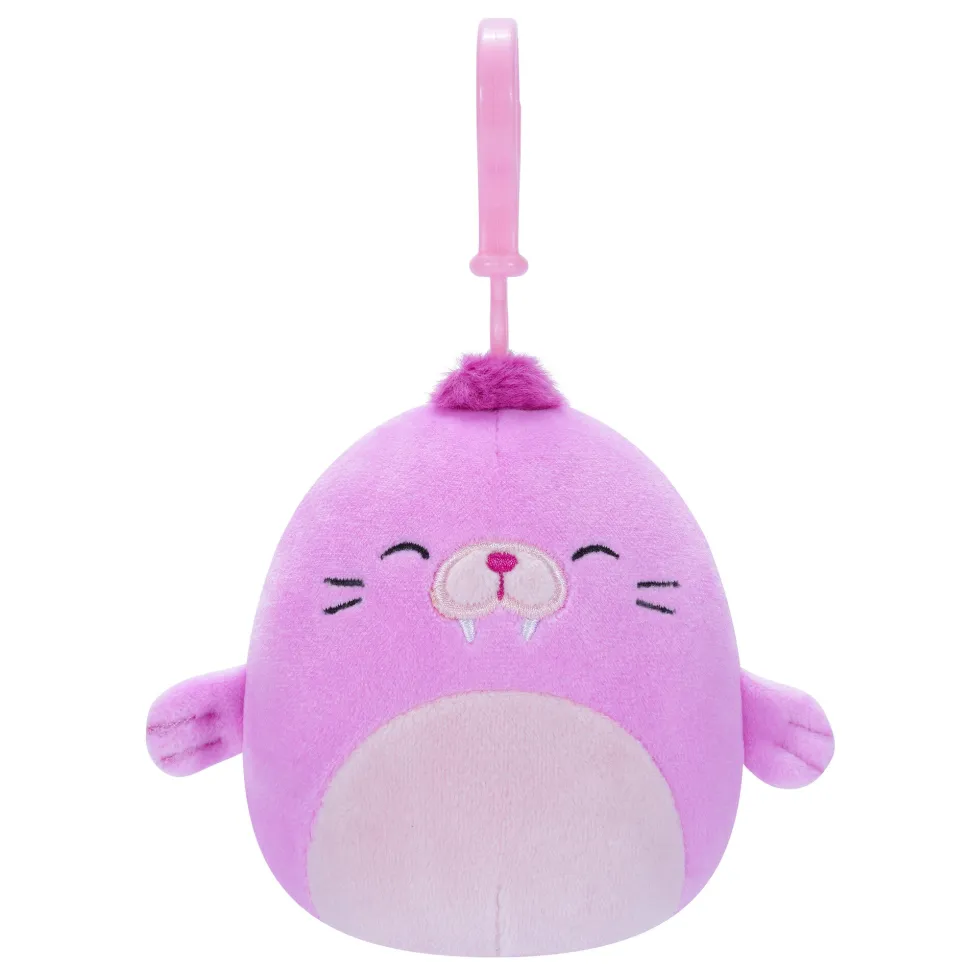Squishmallows 3.5 Inch Plush Clip-On Pepper The Walrus Cheap