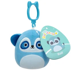 Squishmallows 3.5 Inch Plush Clip-On S20 Rolf Blue Meerkat Cheap
