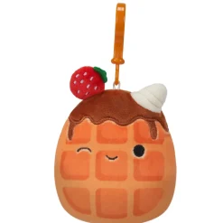 Squishmallows 3.5 Inch Plush Clip-On Weaver The Waffle Cheap
