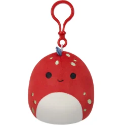 Squishmallows 3.5 Inch Plush Clip-On Dolan The Red Dino Shop