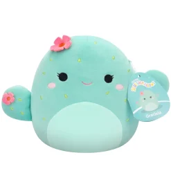 Squishmallows 7.5 Inch Plush S20 Graciela Mint Barrel Cactus With Pink Flowers Store