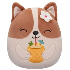 Squishmallows 7.5 Inch Plush Regina Brown And White Corgi Best Sale