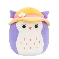 Squishmallows 7.5 Inch Plush Holly Purple Owl Fashion
