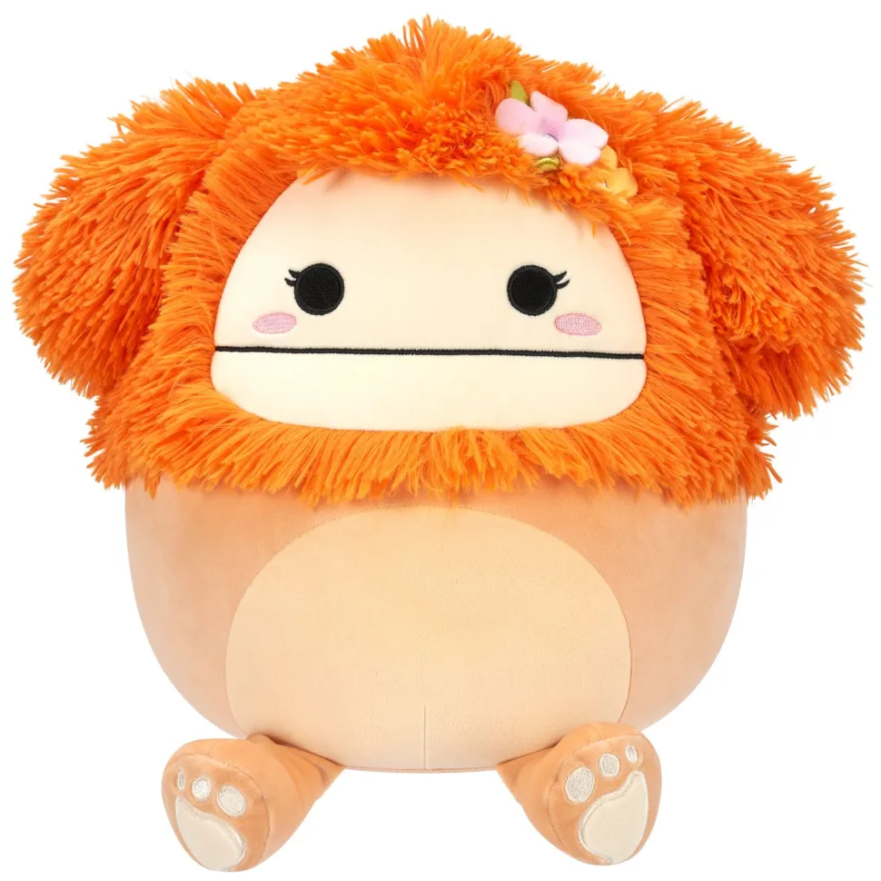 Squishmallows 12 Inch Plush Shasta The Light Orange Bigfoot New