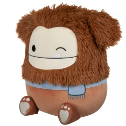 Squishmallows 12 Inch Plush S20 Benny Winking Brown Bigfoot With Scarf Flash Sale