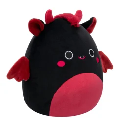 Squishmallows 7.5 Inch Plush S20 Rebecca Black And Maroon Jersey Devil Fashion