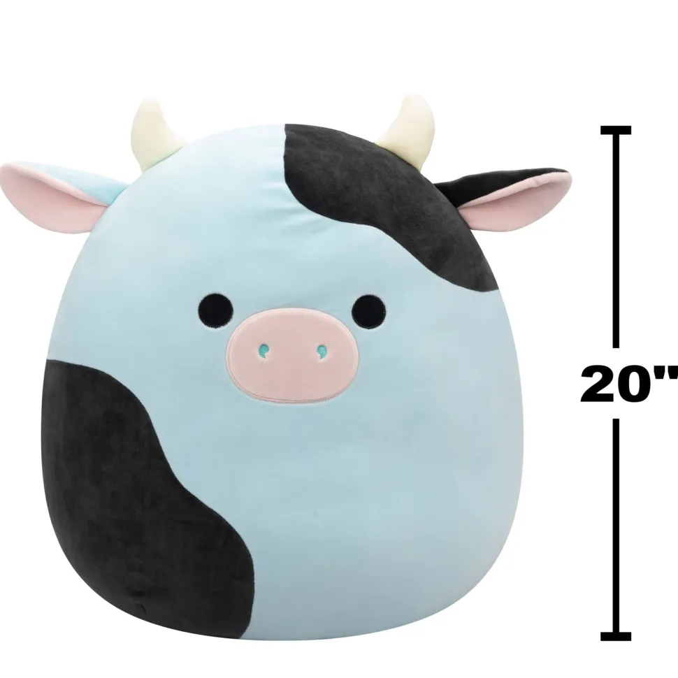 Squishmallows 20 Inch Plush Cillian Blue And Black Cow Cheap