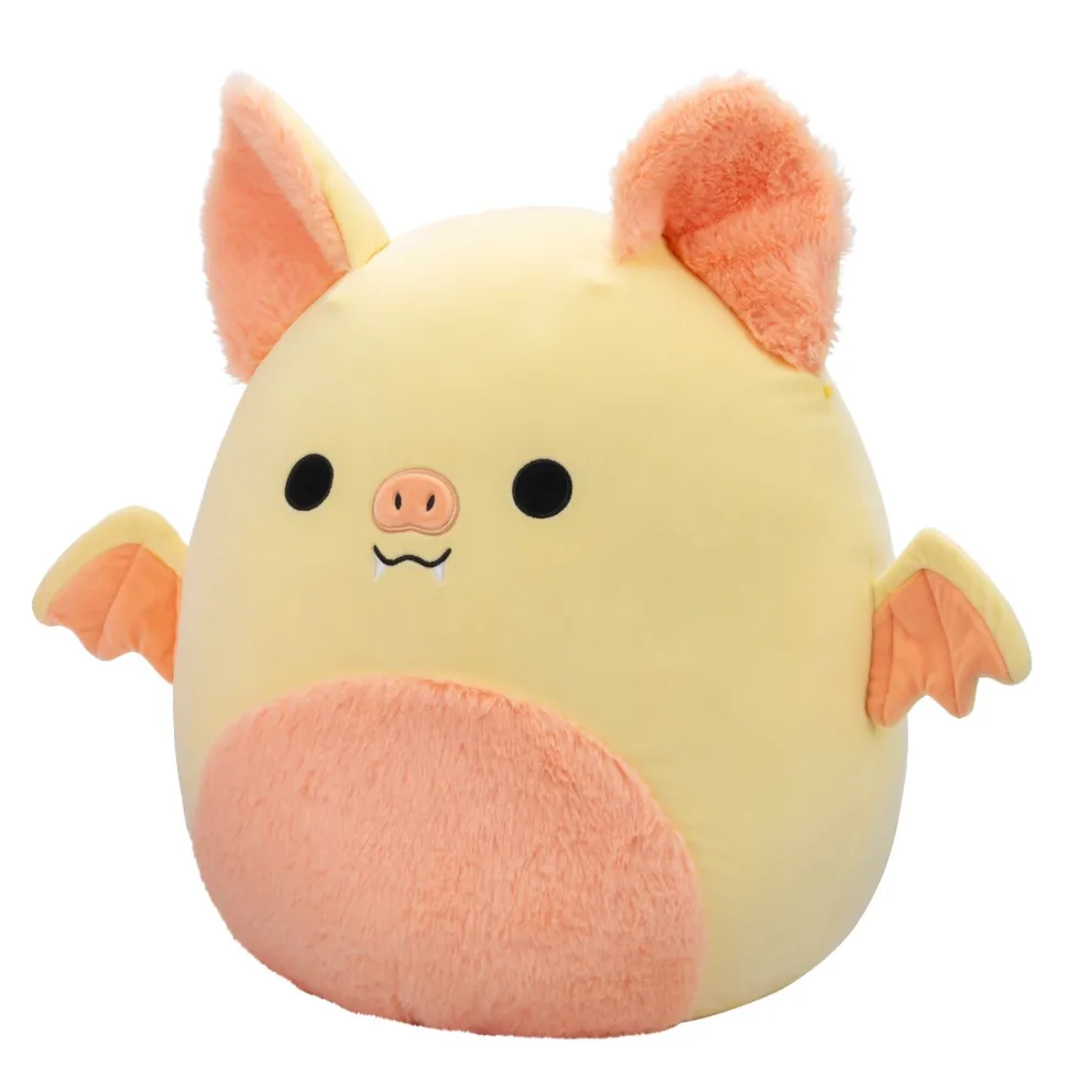 Squishmallows 16 Inch Plush Meghan The Cream And Pink Bat Flash Sale