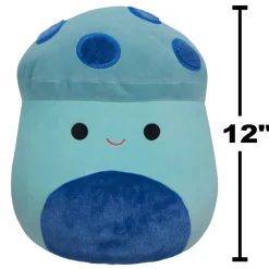 Squishmallows 12 Inch Plush Ankur Teal Mushroom Store