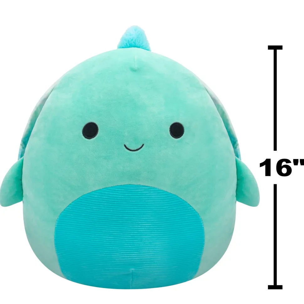 Squishmallows 16 Inch Plush Cascade The Teal Turtle New