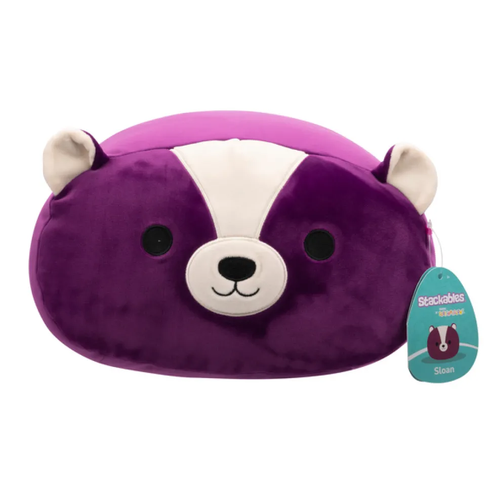Squishmallows 12 Inch S20 Stackables Sloan Purple Skunk Shop