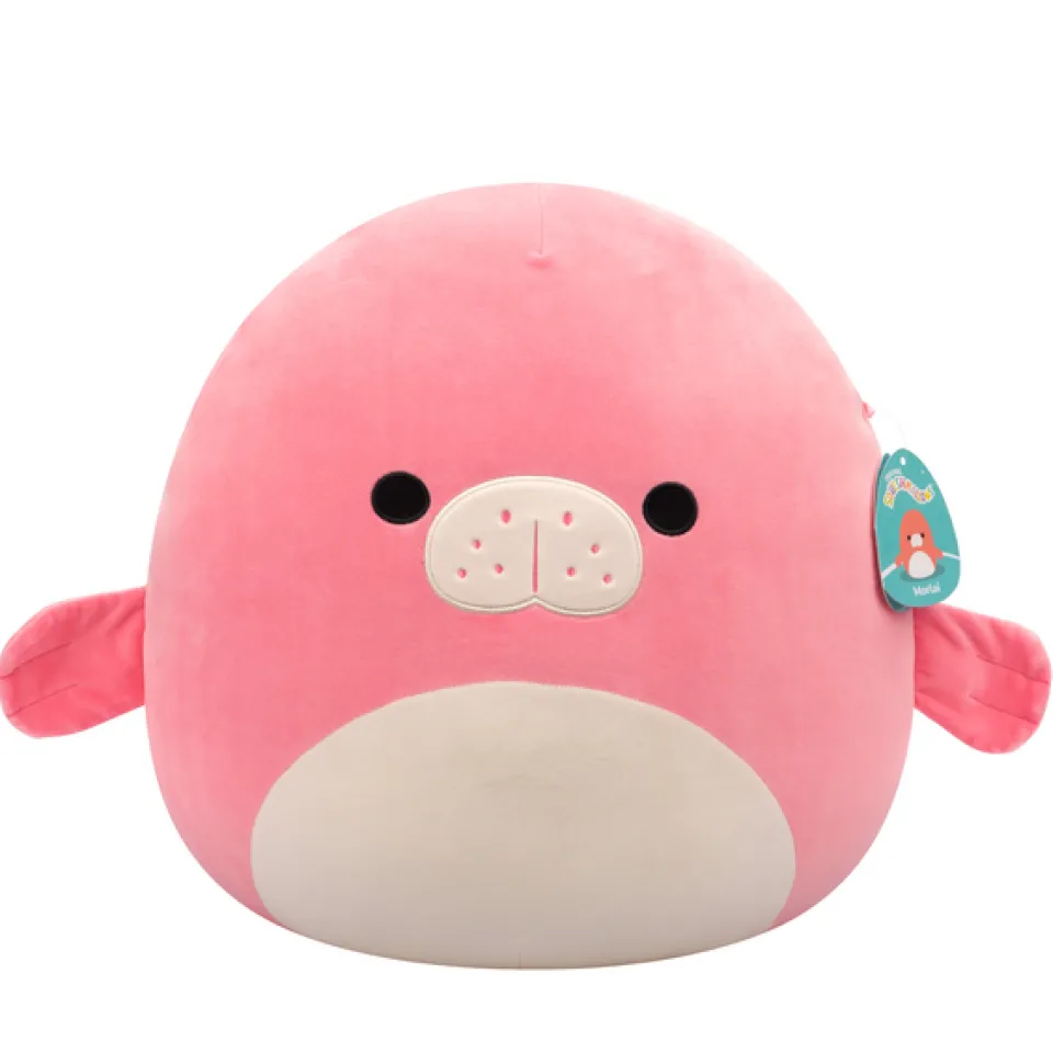 Squishmallows 16 Inch Series 20 Morlai Coral Manatee With White Belly Discount