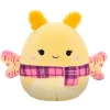 Squishmallows 12 Inch Series 20 Iry Yellow Moth With Pink Plaid Scarf Shop