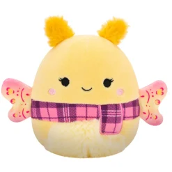Squishmallows 12 Inch Series 20 Iry Yellow Moth With Pink Plaid Scarf Shop