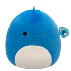 Squishmallows 16 Inch Series 20 Brody Winking Dark Blue Dino With Fuzzy Belly Outlet