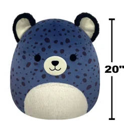 Squishmallows 20 Inch Series 21 Spotts The Navy Blue Cheetah Store